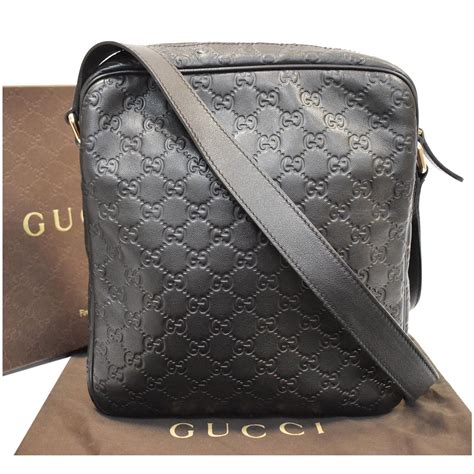 guccissima messenger bag.